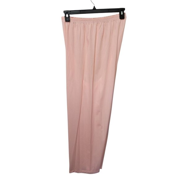 Komar Pajama Set Womens Sz 40 Vintage Button Antron Nylon Embroidered USA Sleep - Picture 9 of 16